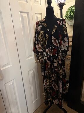 Walter Baker Floral Boho Kimono Cover-Up